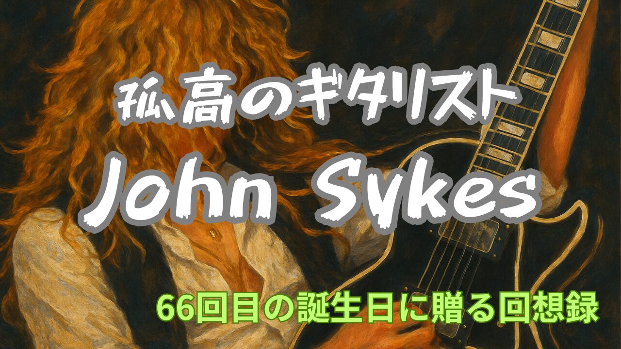 John Sykes ジョン・サイクス 誕生日 命日
