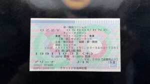 Ozzy Osbourne オジー・オズボーン　来日公演