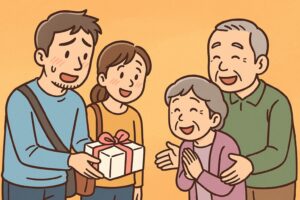 お盆の帰省　手土産